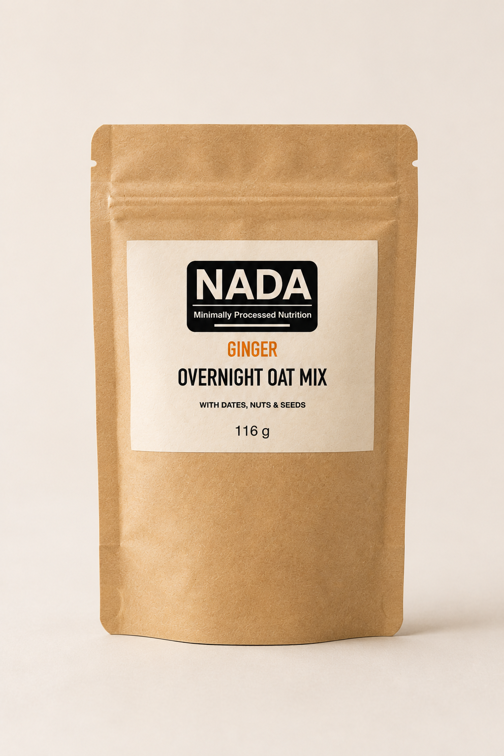 Ginger Overnight Oat Mix